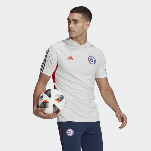 Gris Camiseta de Entrenamiento Chile Tiro 23 BVW73