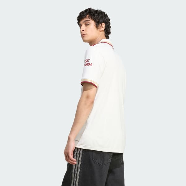 สีขาว เสื้อฟุตบอลชุดที่สาม Arsenal 25/26