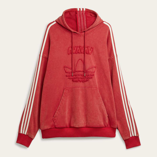 【M】adidas × avavav ショルダーレスフーディ＆パンツ M】adidas × avavav ショルダーレスフーディ＆パンツ