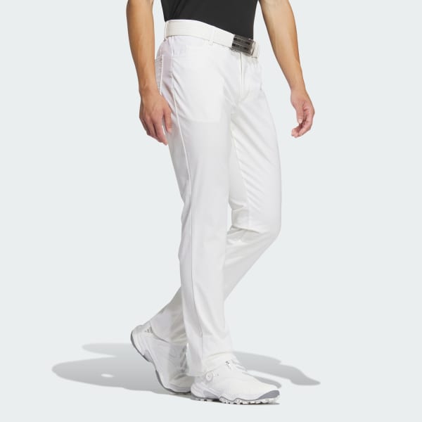 Putih Celana Panjang Twill Golf