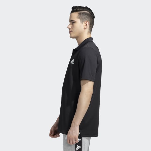 Black DESIGN 2 MOVE POLO TEE