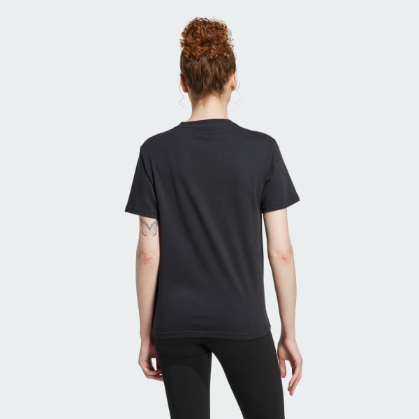 Negro Playera Infill Graphic