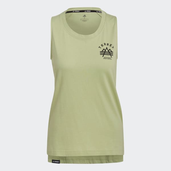 Green Terrex Graphic Tank Top T1755