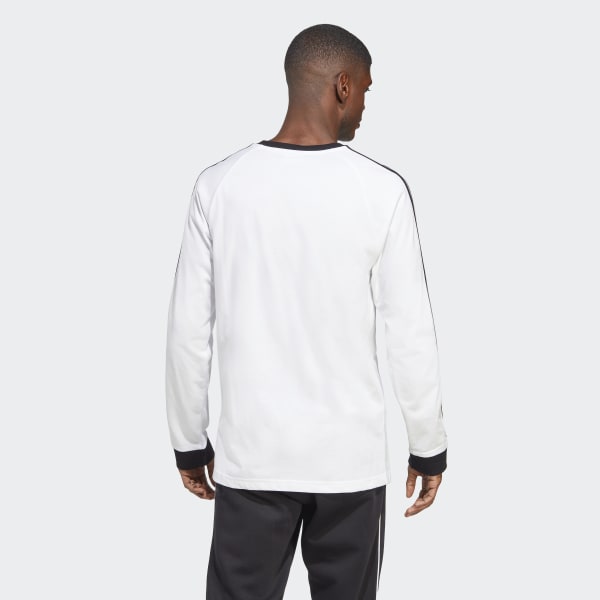 Adidas originals tokyo outlet stripe long-sleeve sweatshirt