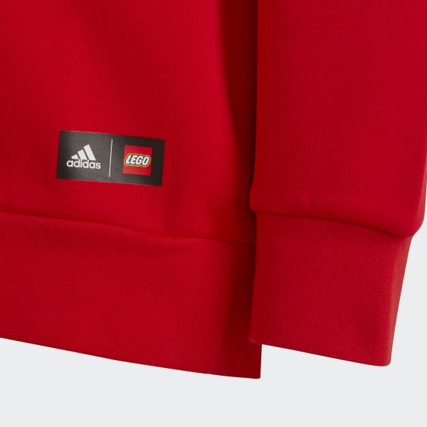 Rod adidas x Classic LEGO® Crew Sweatshirt and Pant Sett