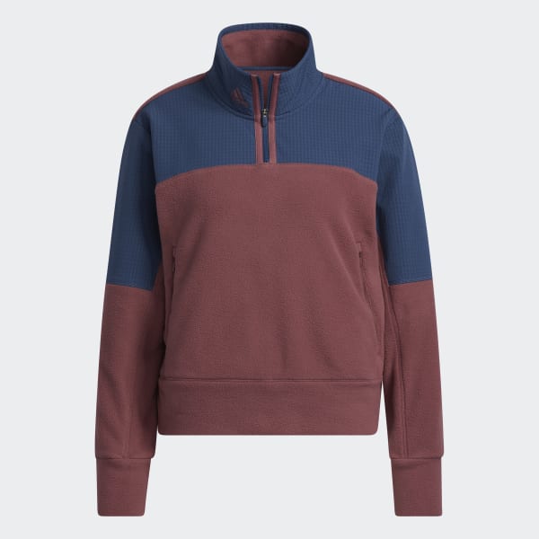 undefined Áo Khoác Nỉ Khóa Kéo 1/4