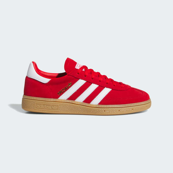 [アディダス] ハンドボール スペツィアル W [HANDBALL SPEZIAL W] ベタースカーレット/クラウドホワイト/ゴールドメタリック KJ3806 アディダス ハンドボール スペツィアル W / HANDBALL SPEZIAL W