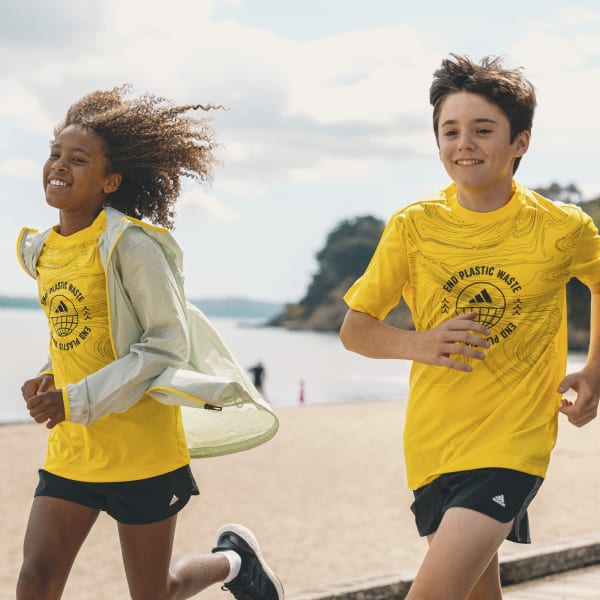Yellow UNITEFIT AEROREADY Run for the Oceans T-Shirt (Gender Neutral) VS188