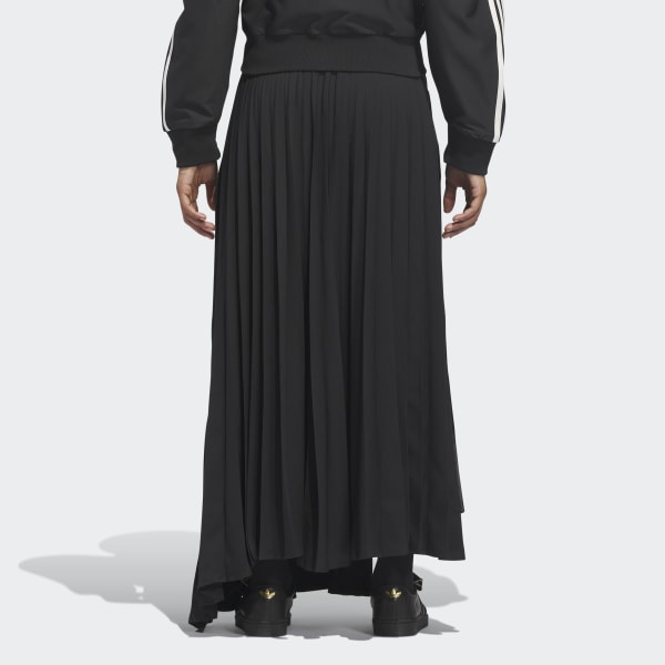 adidas Chavarria Pleated Skirt - Black | Free Shipping with