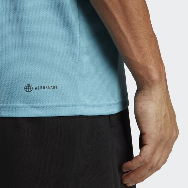 Blauw Train Essentials Training T-shirt