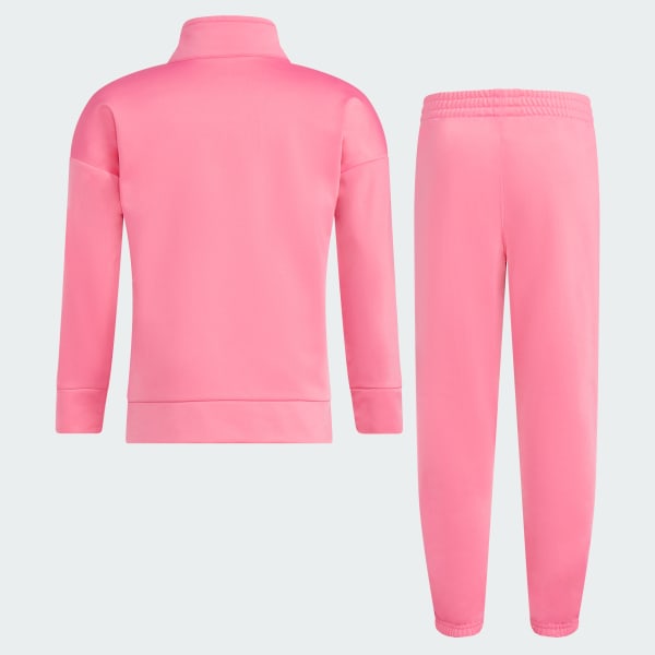 adidas Two-Piece Long Sleeve Essential Tricot Set - Pink | Kids' Training |  adidas US
