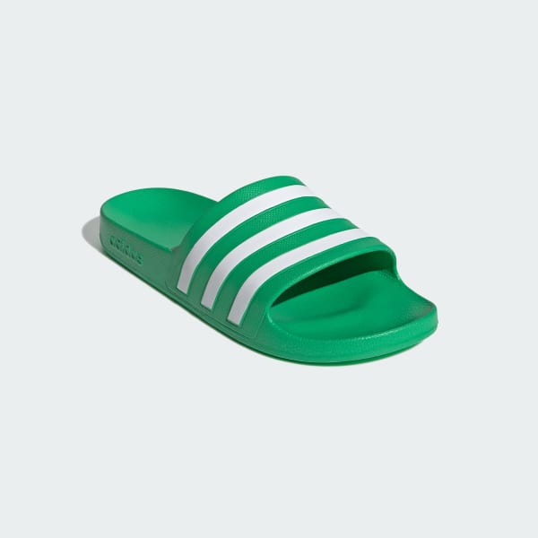 Chanclas verdes adidas sales