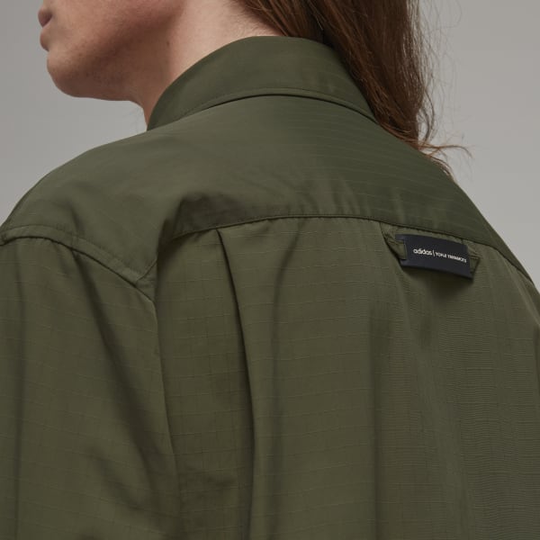 Sort Y-3 Classic Ripstop skjortejakke