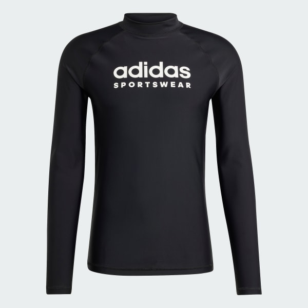 Μαύρο Long Sleeve Rash Guard
