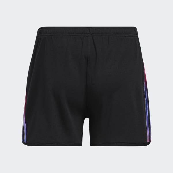 Black Stripe Mesh Shorts EX9965X