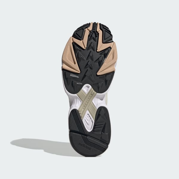 Adidas falcon on sale white beige