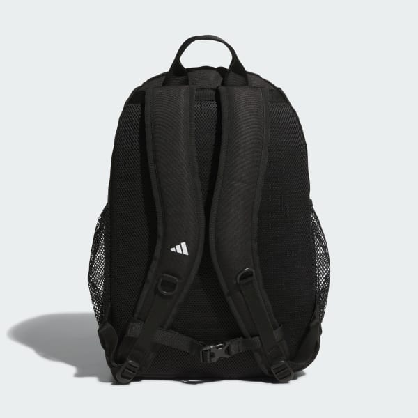 Black 백 투 스쿨 백팩 리니어 로고