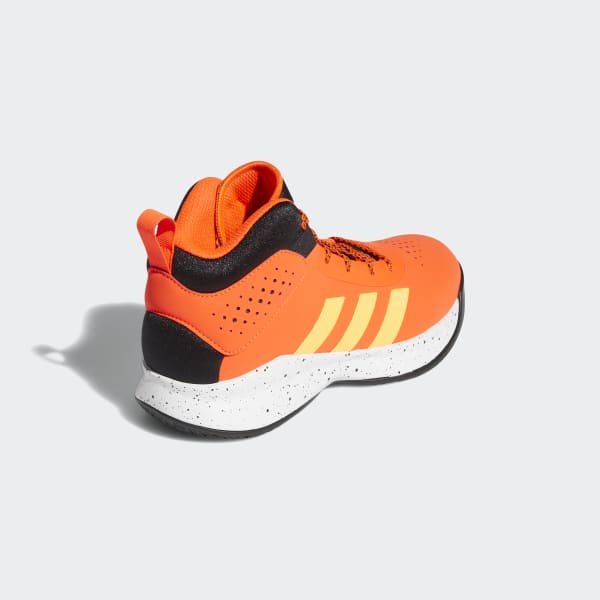 Adidas Cross Em Up 5 K Wide Orange Adidas Australia