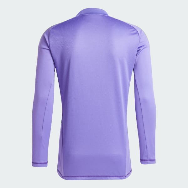 fialová Dres Tiro 24 Competition Long Sleeve Goalkeeper