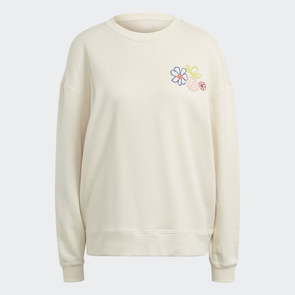 สีขาว เสื้อกันหนาว Adicolor Essentials A9252