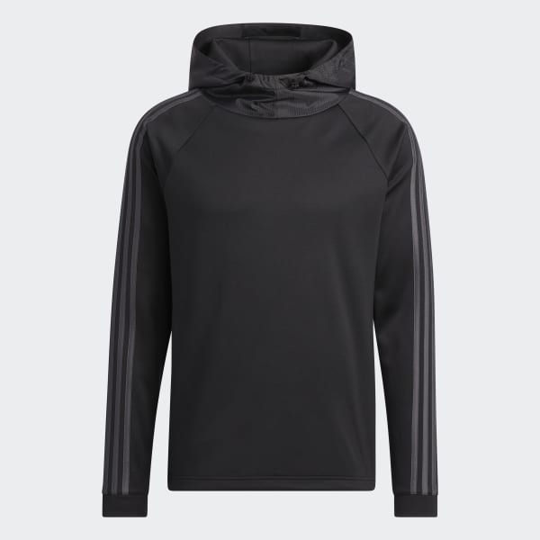 Svart 3-Stripes COLD.RDY Hoodie