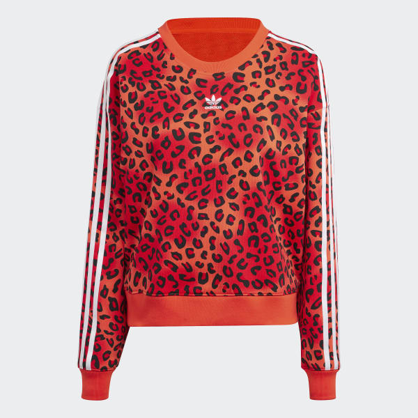 Adidas animal print sweatshirt store