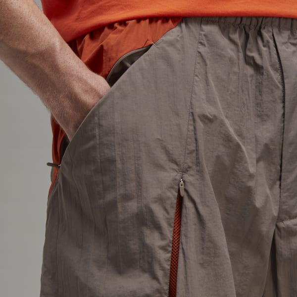 Brown Classic Light Shell Running Shorts SE493