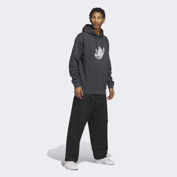 Szary Graphic Shmoofoil Hoodie (Gender Free)