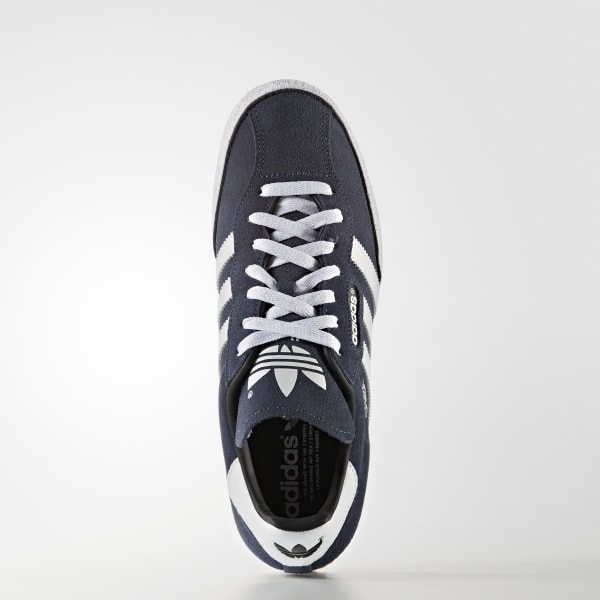 Azul Sapatos Camurça Samba Super