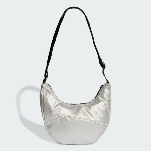 Silber adidas Glow Schultertasche