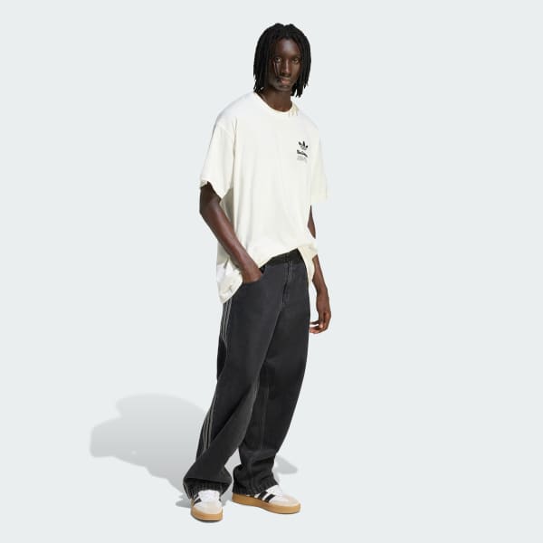 Bianco MANGA GRAFICO DI CORSE GIAPPONESI T-SHIRT