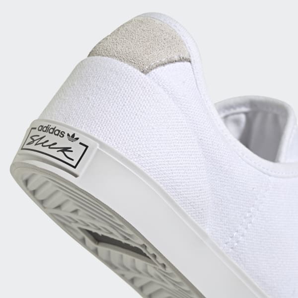adidas sleek sneakers white