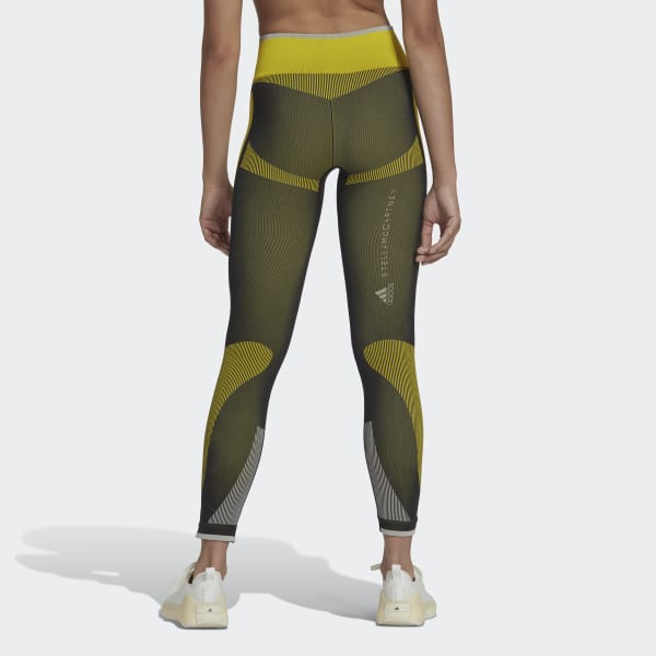 Siyah adidas by Stella McCartney TrueStrength Seamless Training Taytı H4955