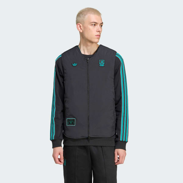 Zwart Liverpool FC Terrace Icons Bodywarmer