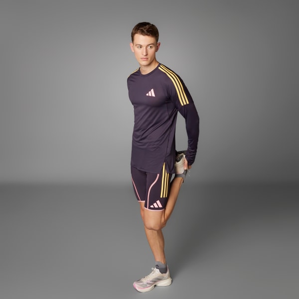 adidas Adizero Promo Running Uzun Kollu Ust Mor adidas Turkiye
