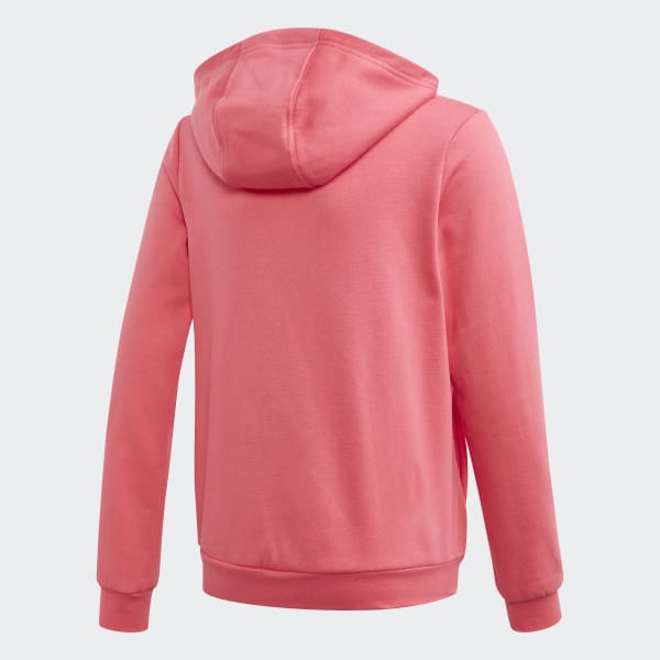 kids pink adidas hoodie