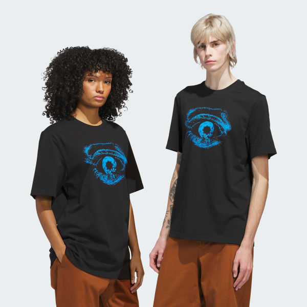 Preto CAMISETA SKATEBOARDING EYEBALL GRIT