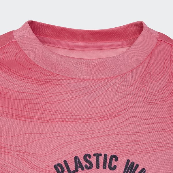 Pink UNITEFIT AEROREADY Run for the Oceans Tee (Gender Neutral)