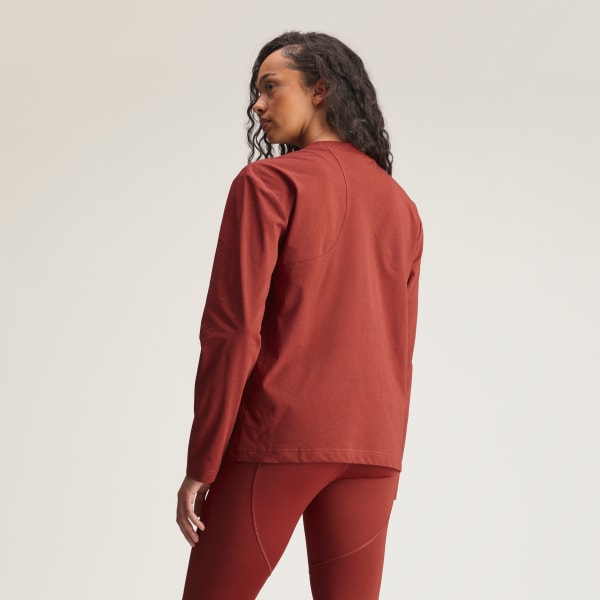 Marrone Maglia adidas by Stella McCartney Long Sleeve