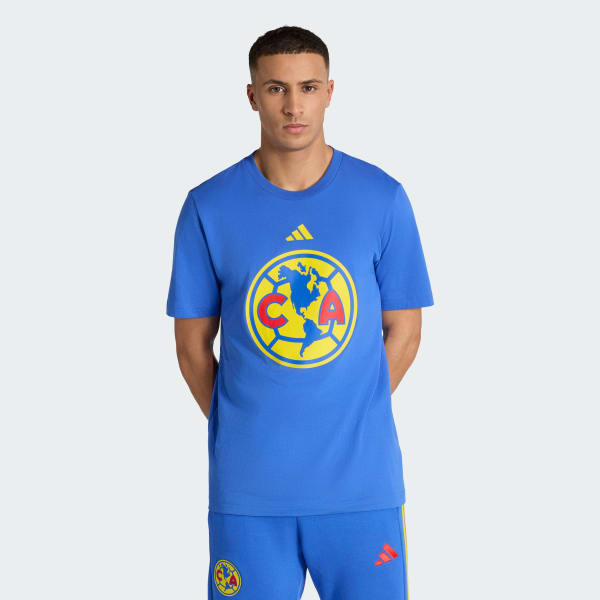 Azul Playera gráfica DNA Club América