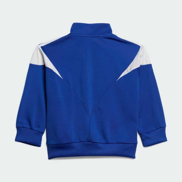 Adidas tracksuit blå store