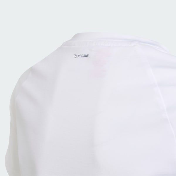 adidas HILO Short Sleeve Volleyball Jersey Kids - White | Free