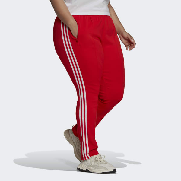 adidas Primeblue SST Track Top (Plus Size) - Red, Women's Lifestyle, adidas US