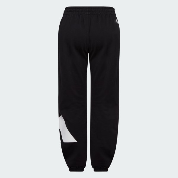 Black adidas joggers discount