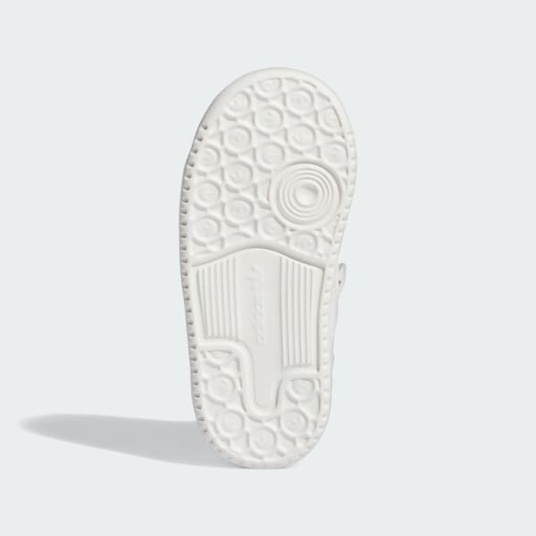 blanc Chaussure lacets élastiques Forum Low CL Enfants