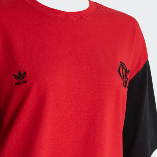 Vermelho Camiseta Originals Flamengo Feminina 23