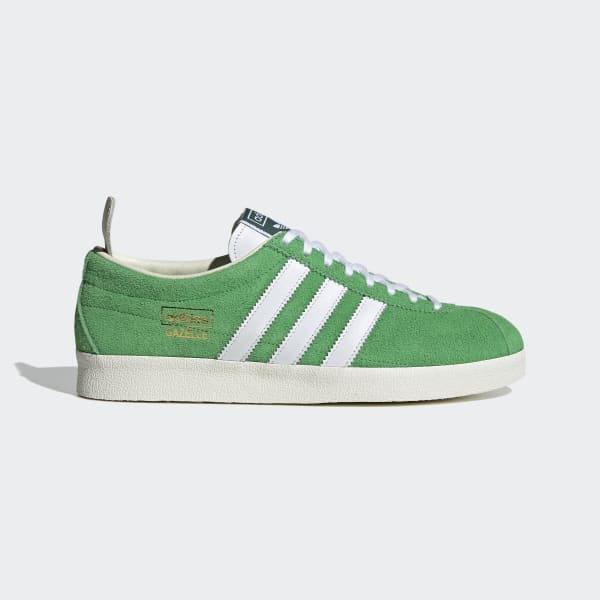 Zapatillas Gazelle vintage verdes y blancas para mujer | adidas España