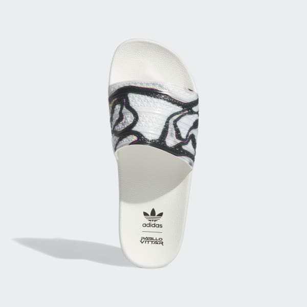 Blanco Sandalias Pride Adilette