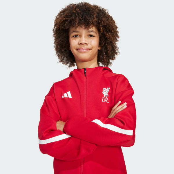adidas Liverpool FC ADIDAS Z.N.E. Anthem Jacket Kids - Red