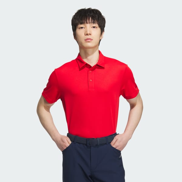 Red Short Sleeve Polo Shirt